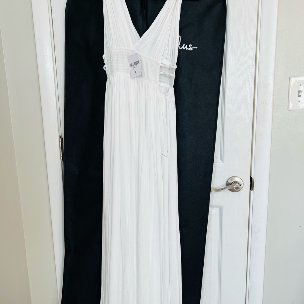 Forever 21 white boho maxi size S